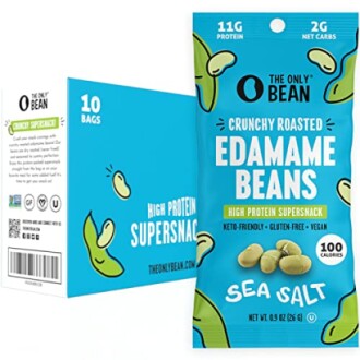 The Only Bean Crunchy Dry Roasted Edamame Snacks