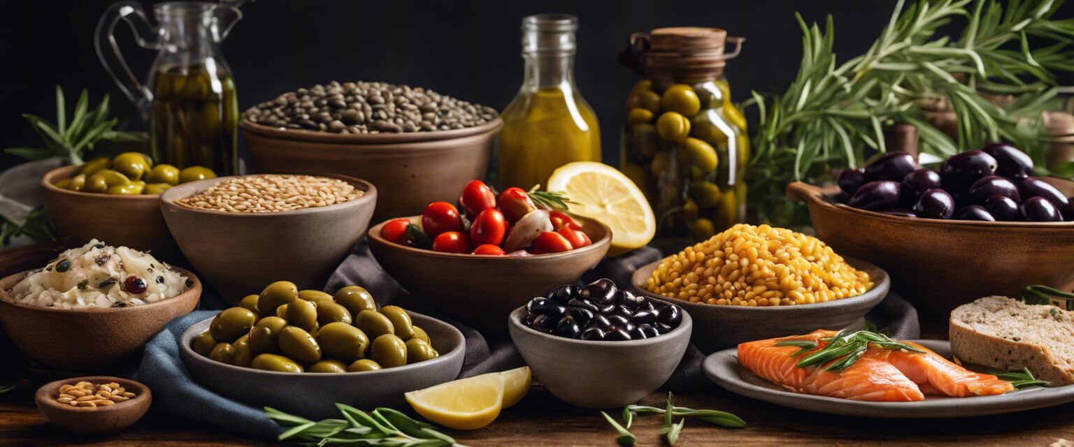 Mediterranean diet foods